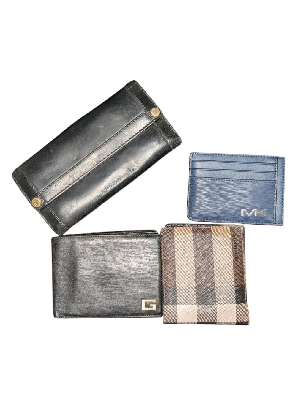 Gucci, Burberry, Michael Kors Luxury Wallets Assorted Lot 4 - Rehab